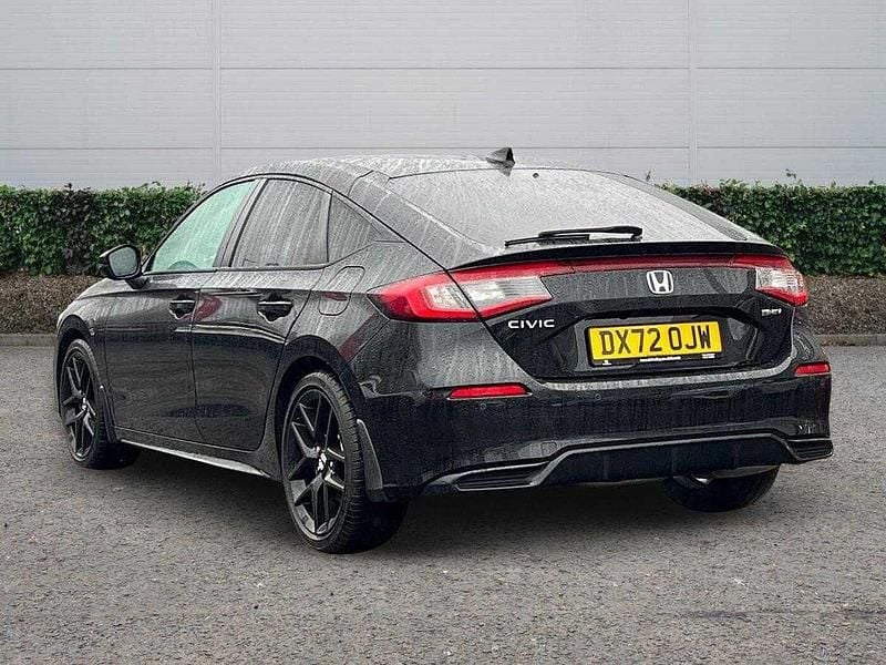 Used Honda Civic Hybrid 143 HP (105 kW) 2022 Crystal black Hatchback