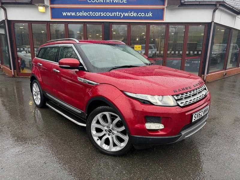 Used Land Rover Range Rover evoque Prestige 150 HP (110 kW) 2012 Red SUV