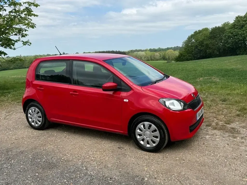 Gebraucht Skoda Citigo SE 60 PS (44 kW) 2014 Rot Kleinwagen