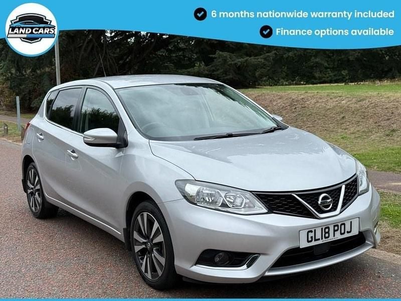 Silver Used 2018 Nissan Pulsar N-Connecta Hatchback | £10,490 (Fair price) - Image 1/4