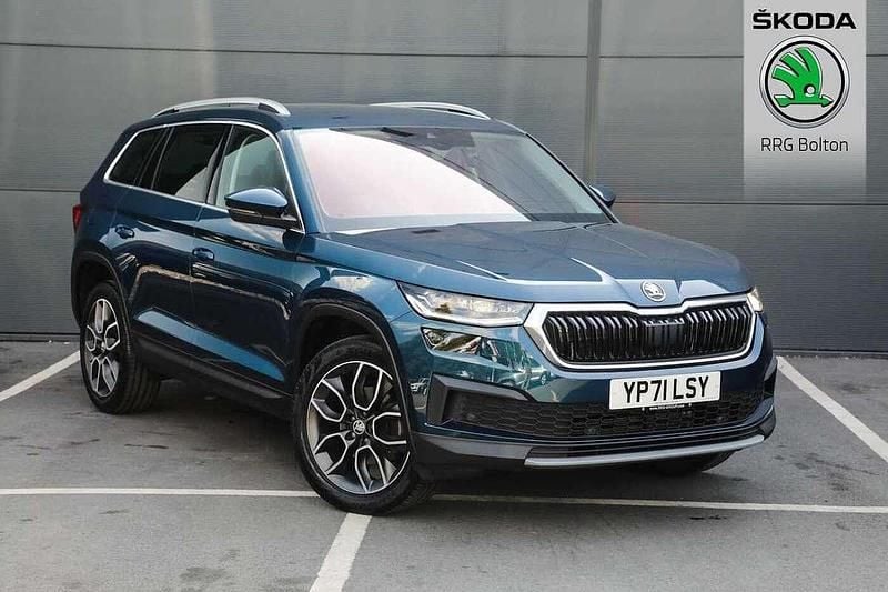 Blue Used 2021 Skoda Kodiaq SE L SUV | £22,995 (Fair price) - Image 1/4