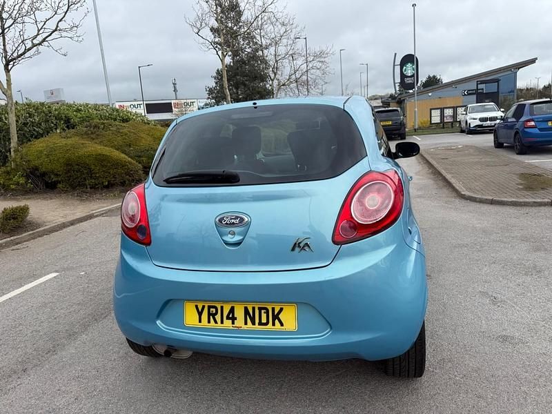 Used Ford Ka Zetec 69 HP (50 kW) 2014 Blue Hatchback