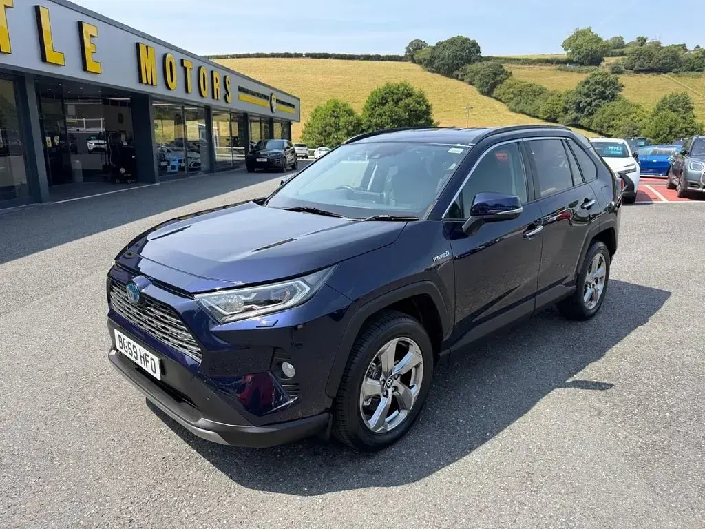 Used Toyota RAV4 2019 Blue SUV