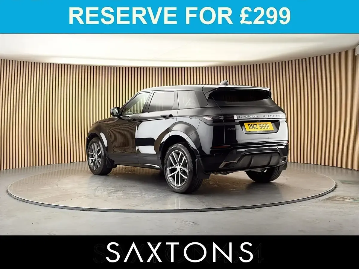 Used Land Rover Range Rover evoque SE Dynamic 204 HP (150 kW) 2023 Santorini black SUV