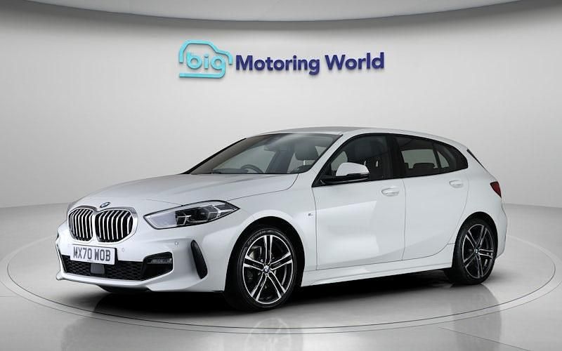 Used BMW 118 M Sport 140 HP (102 kW) 2020 White Hatchback