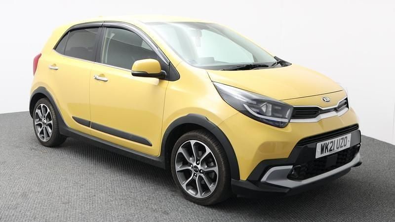 Used Kia Picanto X-Line 67 HP (49 kW) 2021 Yellow Hatchback