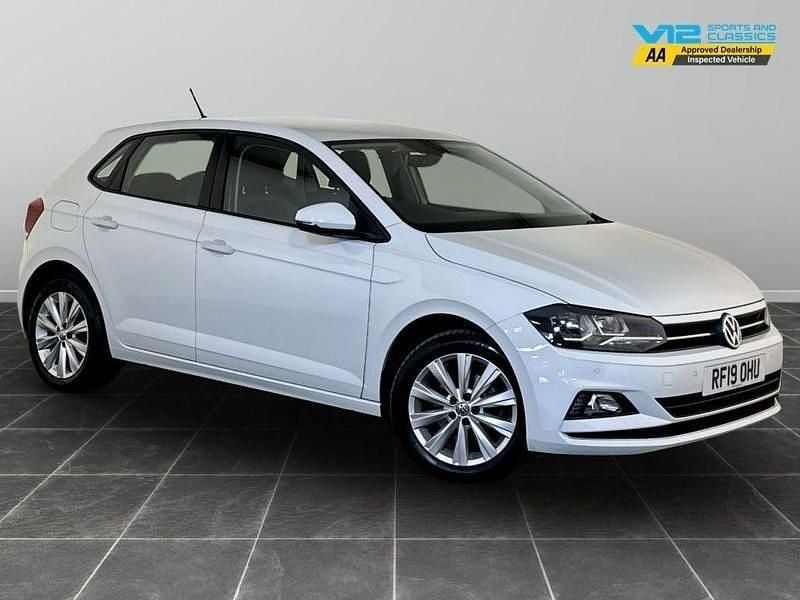 White Used 2019 VW Polo SEL Hatchback | £8,995 (Fair price) - Image 1/2