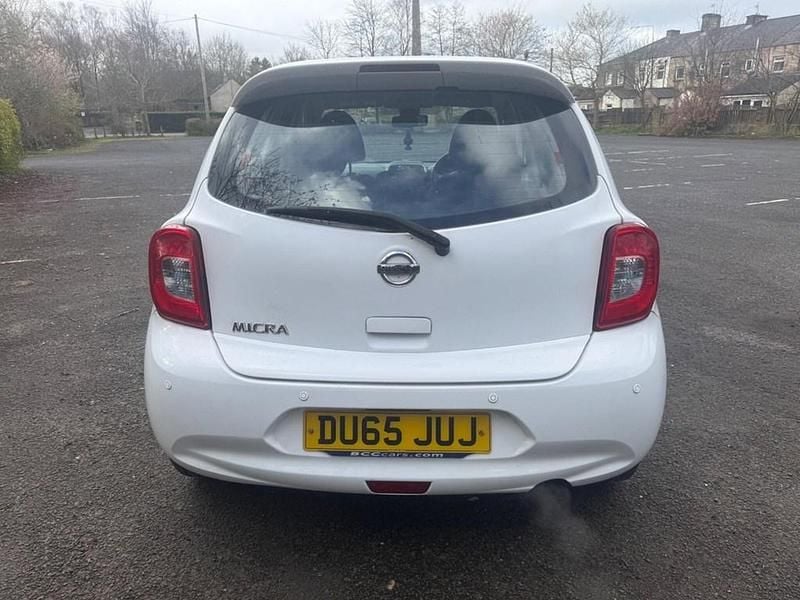 Used Nissan Micra Acenta 2015 White Hatchback
