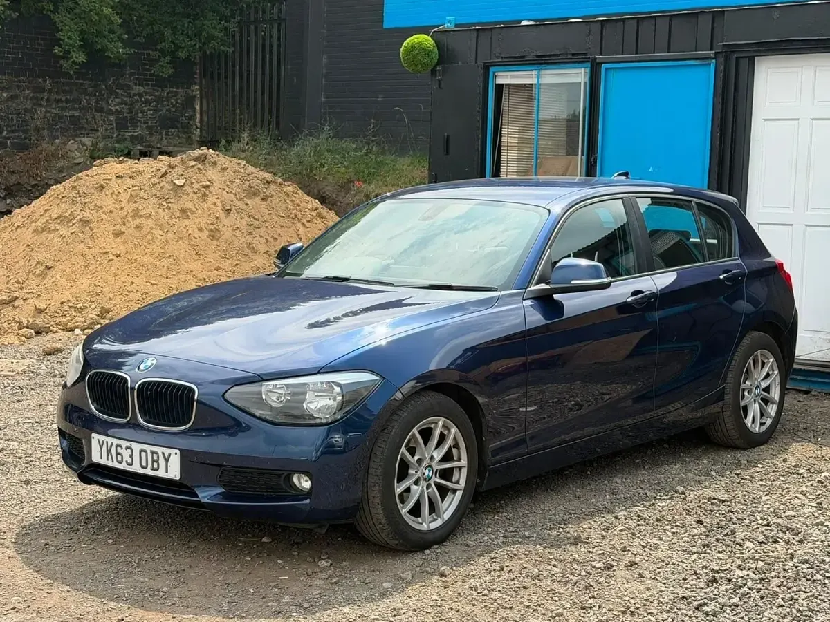 Used BMW 116 Efficient Dynamics 2013 Blue Hatchback