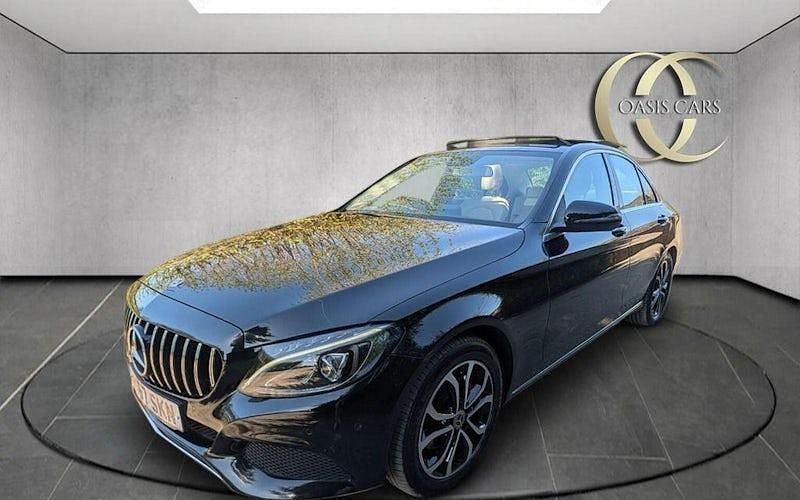 Usado Mercedes C200 Premium Plus 184 HP (135 kW) 2017 Preto Sedan