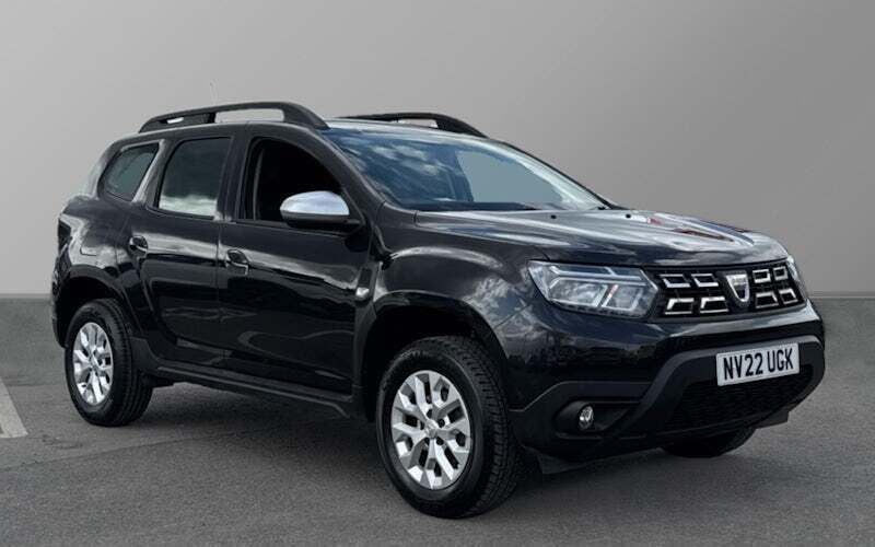Black Used 2022 Dacia Duster Comfort SUV | £11,593 (Good price) - Image 1/4