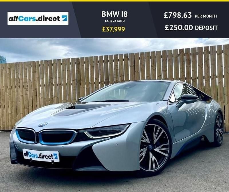 Silver Used 2016 BMW i8 Performance Coupe | £37,999 (A bit pricey) - Image 1/4