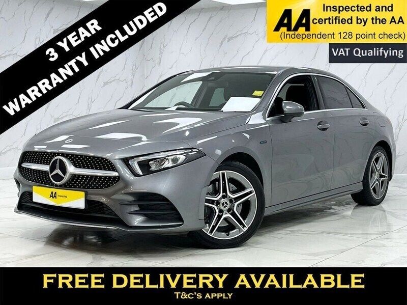 Grey Used 2020 Mercedes A250 AMG line Sedan | £18,745 (Good price) - Image 1/2