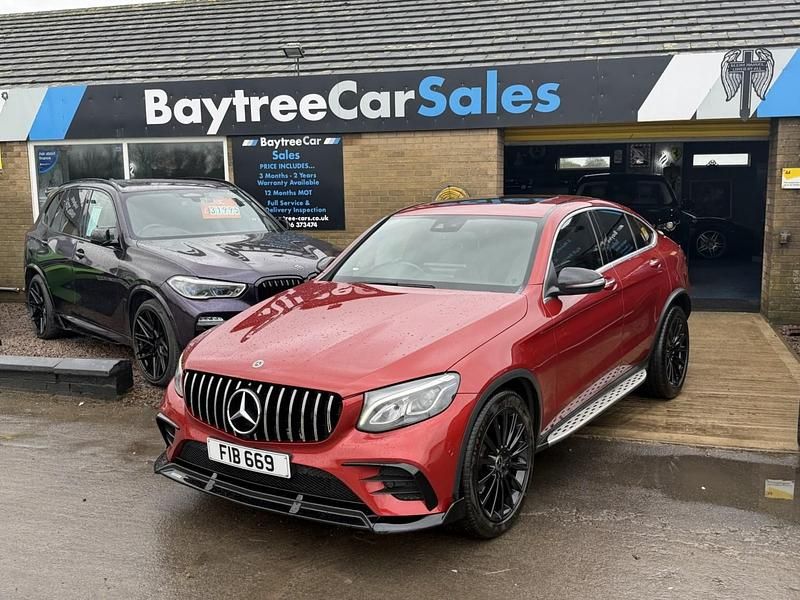 Used Mercedes GLC250 AMG line 2017 Red SUV