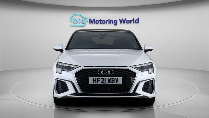 Used Audi A3 Sportback S-Line 2021 White Hatchback