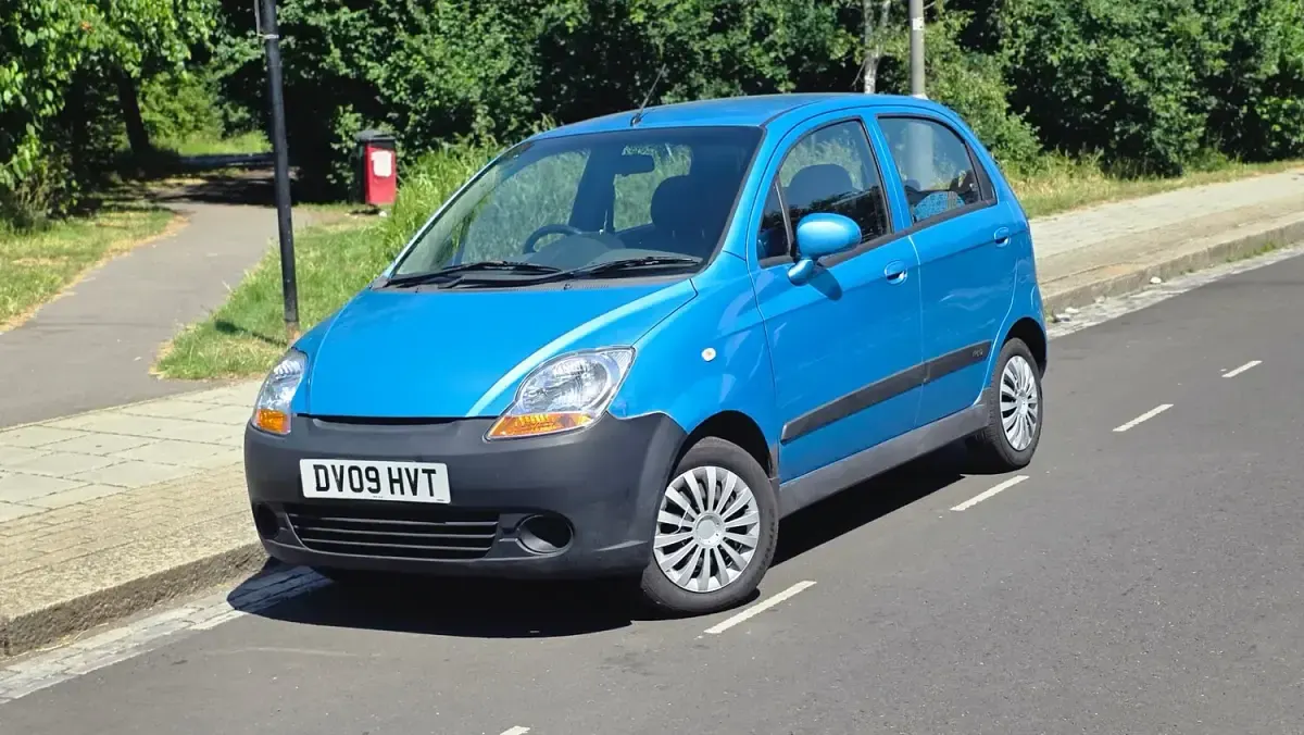 Used Chevrolet Matiz SE 51 HP (37 kW) 2009 Blue Hatchback