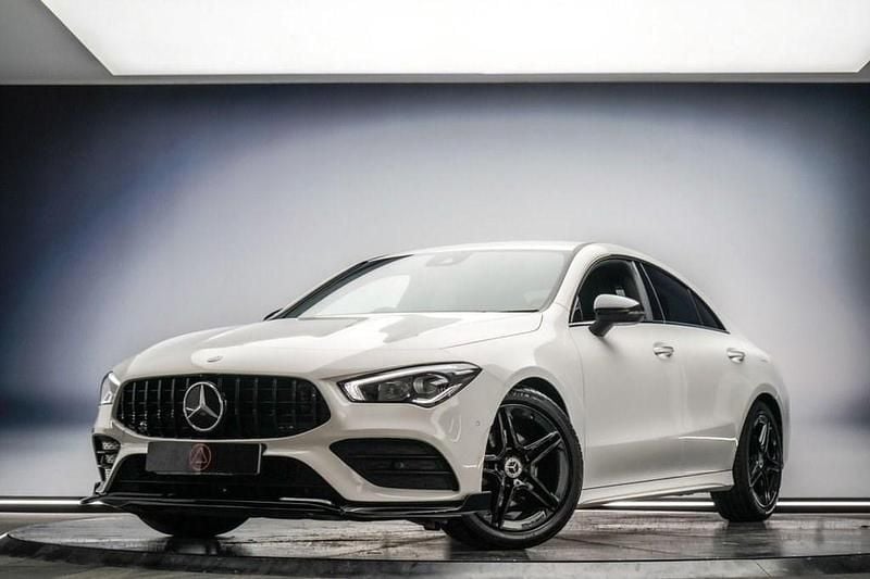 Used Mercedes CLA180 AMG Line Premium 136 HP (100 kW) 2023 White Sedan
