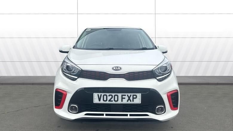 Used Kia Picanto GT-Line S 101 HP (74 kW) 2020 White Hatchback