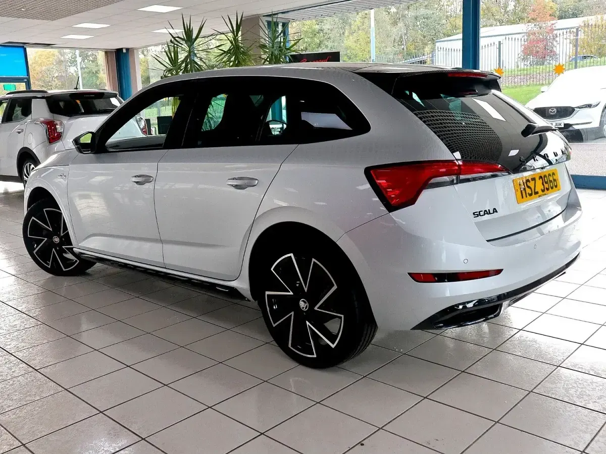Used Skoda Scala Monte Carlo 110 HP (80 kW) 2023 Silver Hatchback