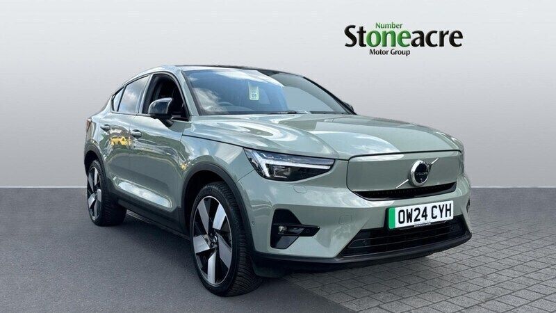 Green Used 2024 Volvo EC40 Ultimate SUV | £34,499 (Fair price) - Image 1/4