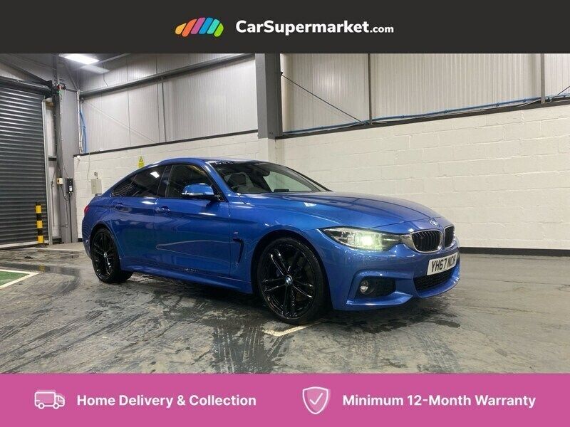 Blue Used 2017 BMW 420 M Sport Coupe | £15,697 (Fair price) - Image 1/4
