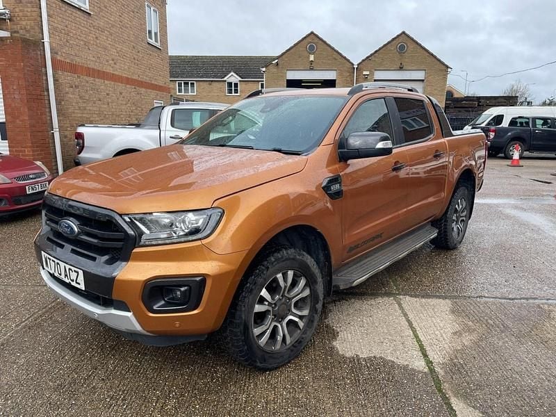Used Ford Ranger Wildtrack 200 HP (147 kW) 2020 Orange Pickup