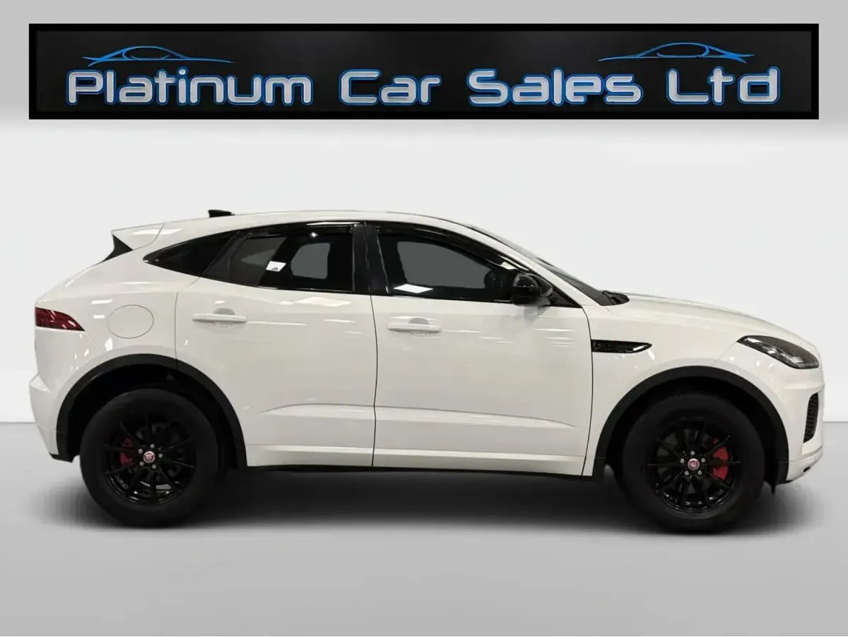 Used Jaguar E-Pace R-Dynamic 150 HP (110 kW) 2018 White SUV