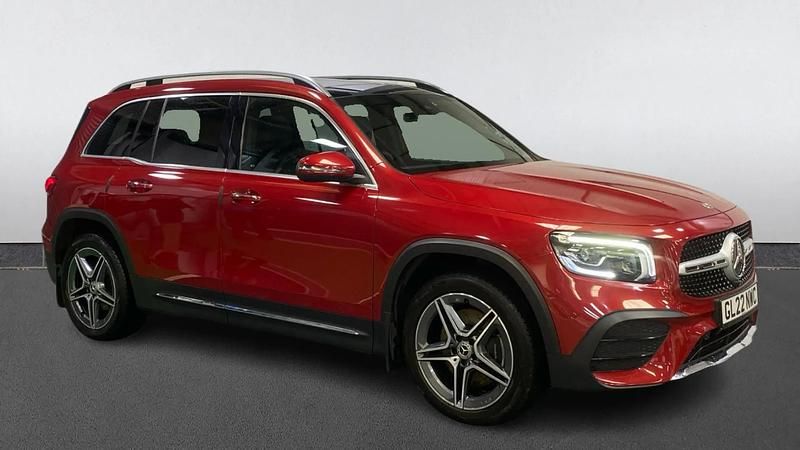 Used Mercedes GLB220 AMG line 190 HP (139 kW) 2022 Red SUV