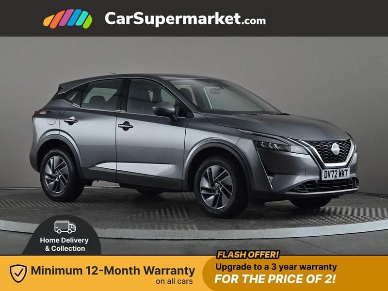 Grey Used 2022 Nissan Qashqai Acenta Premium SUV | £15,697 (Good price) - Image 1/3