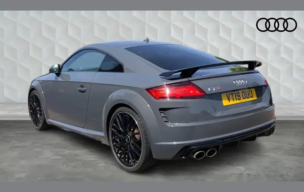 Used Audi TTS Black Edition 301 HP (221 kW) 2019 Grey Coupe