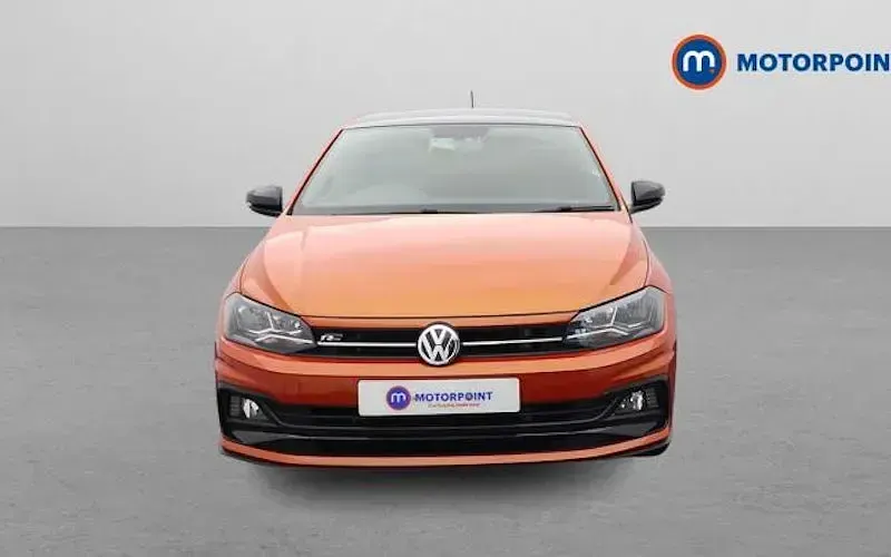 Used VW Polo R-line 116 HP (85 kW) 2020 Orange Hatchback