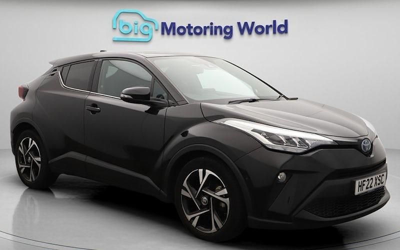 Black Used 2022 Toyota C-HR Design SUV | £17,600 (Good price) - Image 1/4