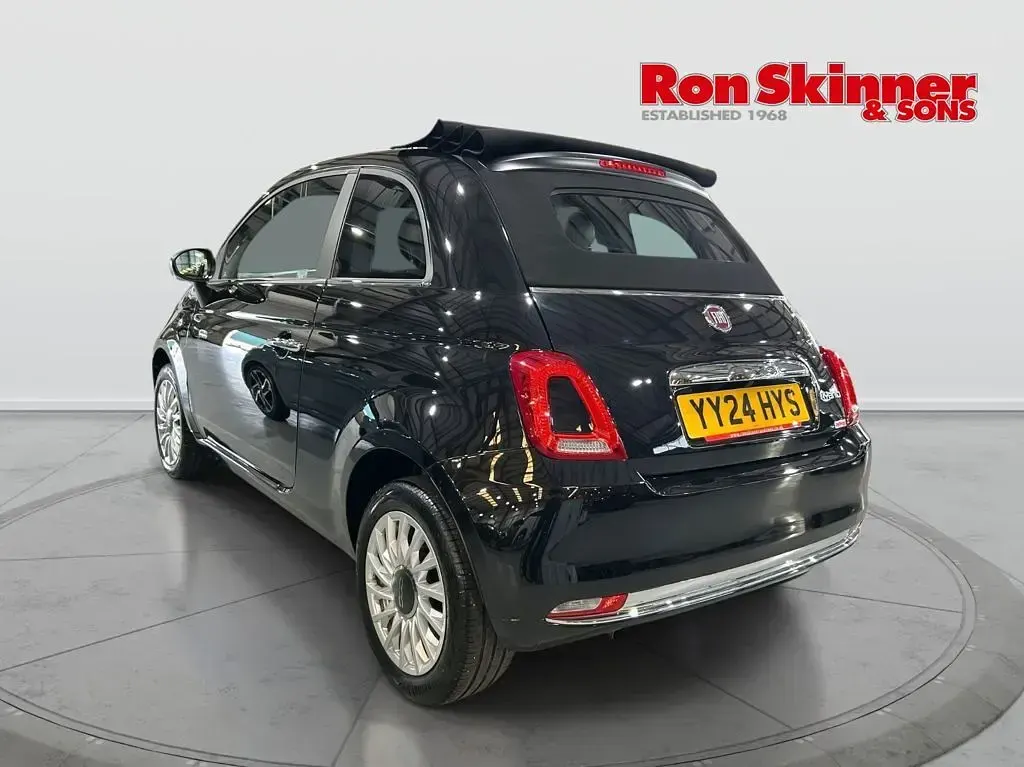 Used Fiat 500 2024 Black Cabriolet