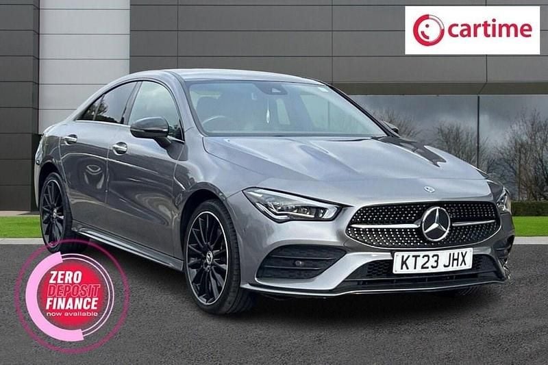 Grey Used 2023 Mercedes CLA250e AMG Line Premium Plus Sedan | £26,499 (Fair price) - Image 1/4