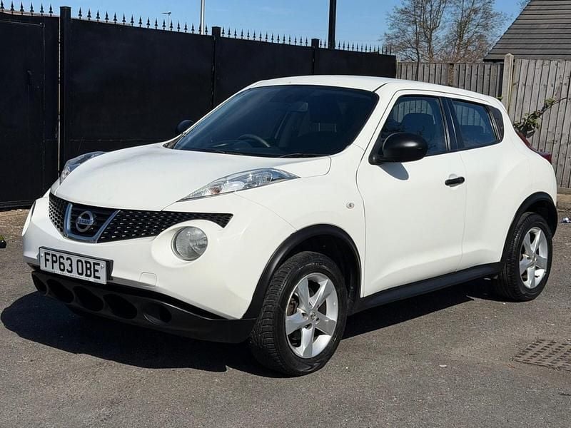 Used Nissan Juke Visia 110 HP (80 kW) 2013 White SUV