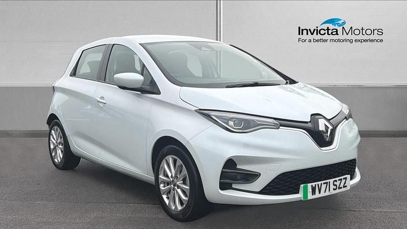 White Used 2021 Renault Zoe Iconic Hatchback | £9,800 (Fair price) - Image 1/4