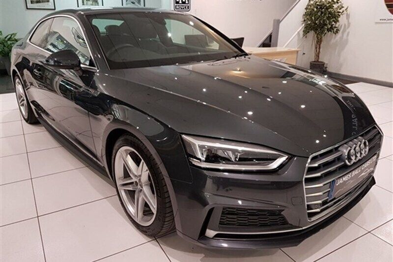 Daytona grey metallic Used 2017 Audi A5 S-Line Coupe | £15,995 (Super price) - Image 1/1