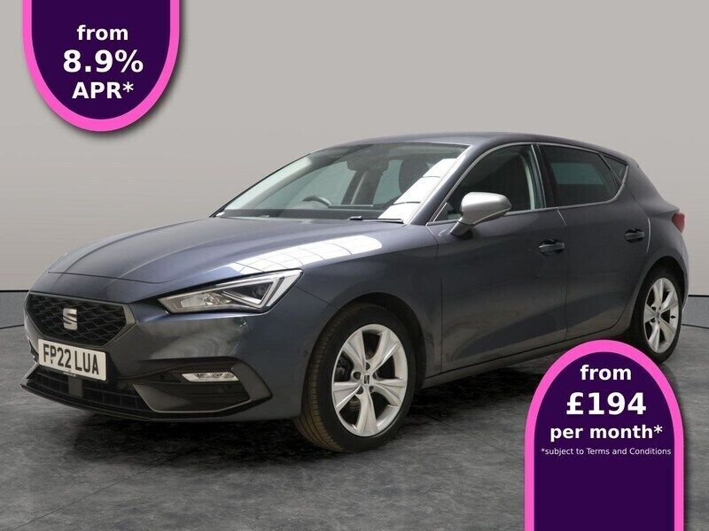 Grey Used 2022 Seat Leon FR Hatchback | £15,055 (Fair price) - Image 1/3