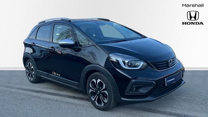 Used Honda Jazz Hybrid 109 HP (80 kW) 2023 Solid  crystal black Hatchback