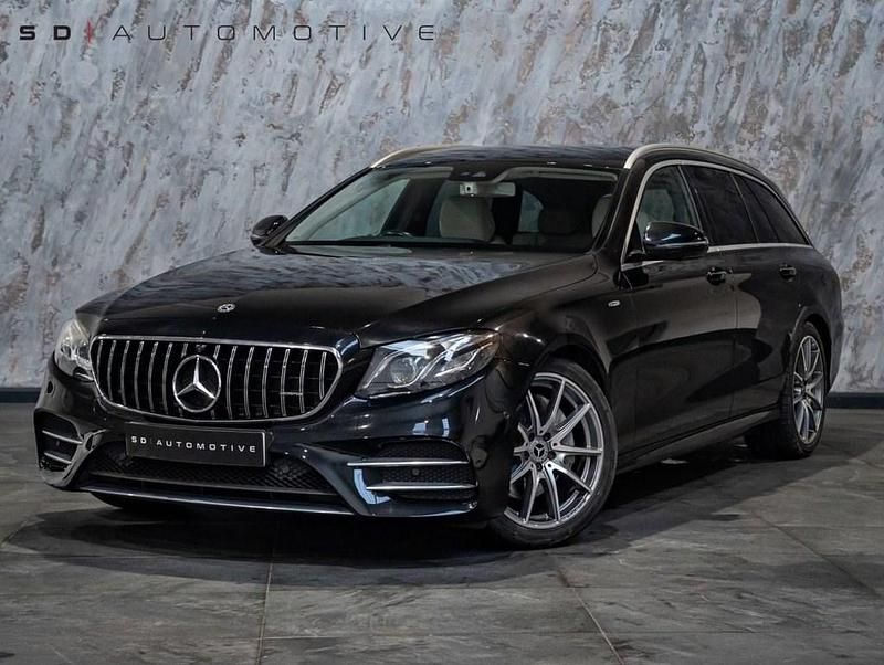 Used Mercedes E220 AMG line 2020 Black Estate
