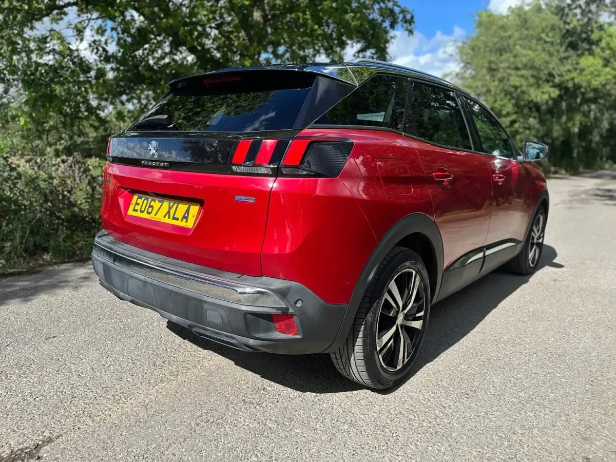 Used Peugeot 3008 Allure 2017 Red SUV
