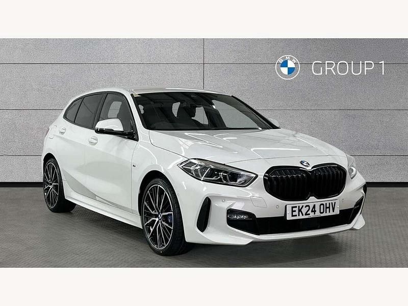 White Used 2024 BMW 118 M Sport Hatchback | £23,990 (Fair price) - Image 1/4
