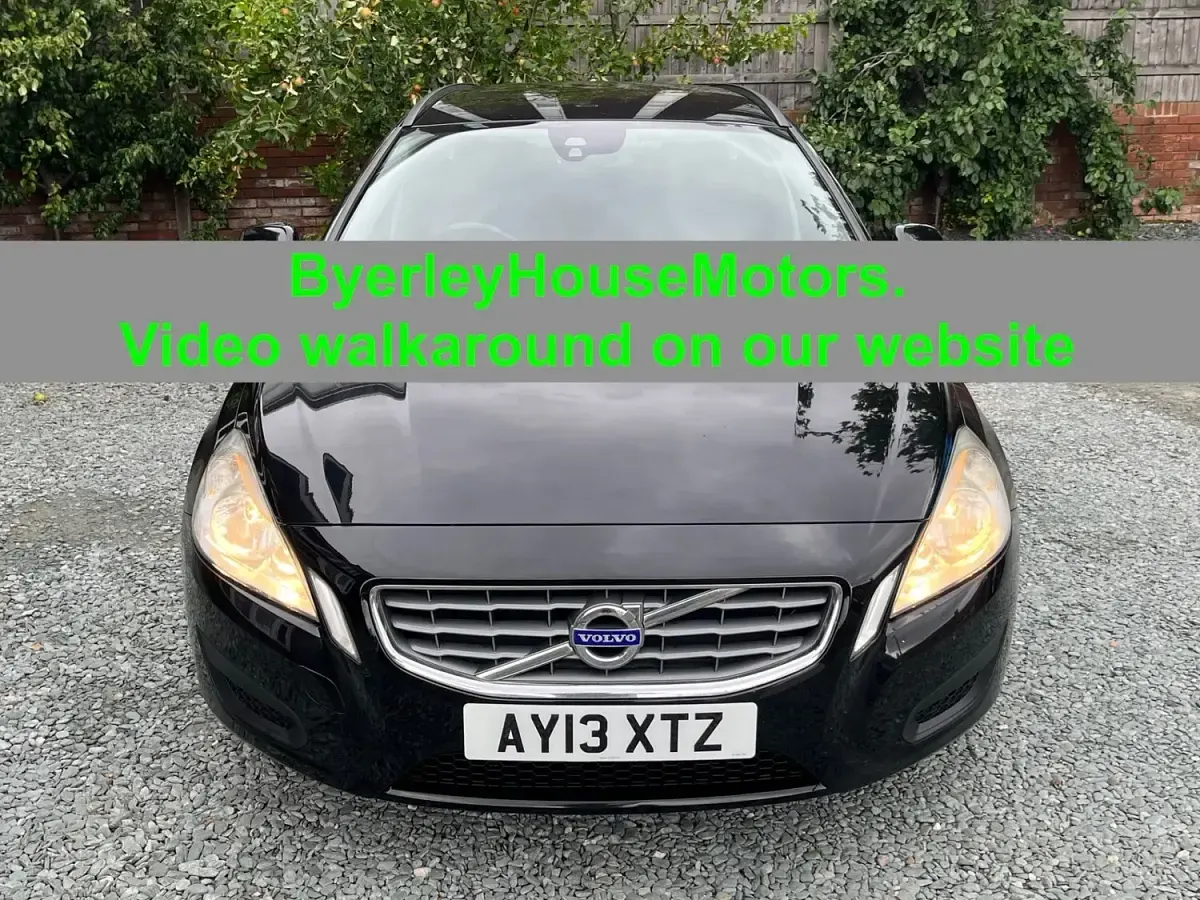 Used Volvo V60 2013 Black Estate
