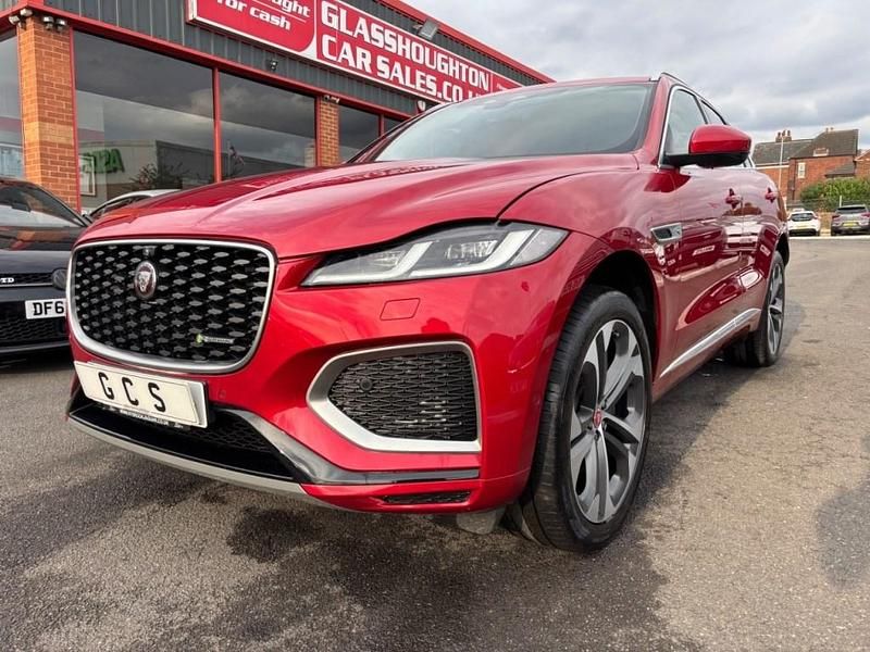 Red Used 2021 Jaguar F-Pace R-Dynamic SUV | £30,990 (Fair price) - Image 1/4