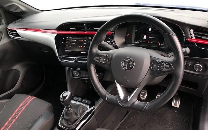 Used Vauxhall Corsa SRi 101 HP (74 kW) 2021 Blue Hatchback