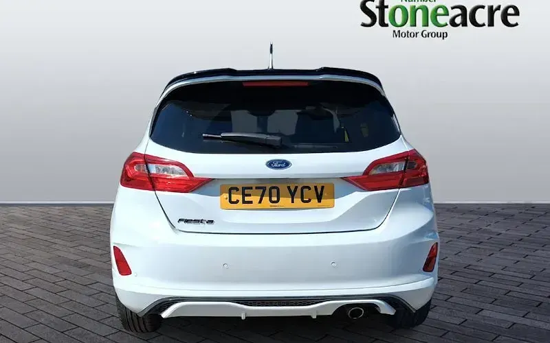 Used Ford Fiesta ST-Line 95 HP (69 kW) 2020 White Hatchback