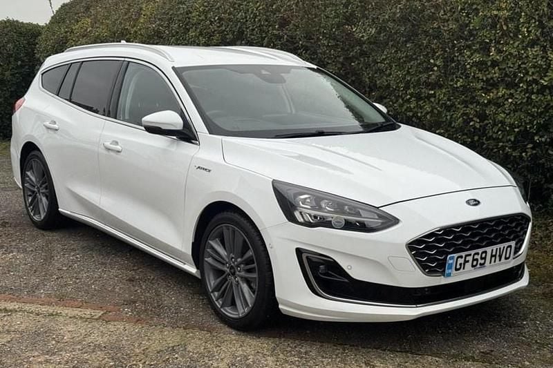 White Used 2019 Ford Focus Vignale Estate | £18,499 (Expensive) - Image 1/1