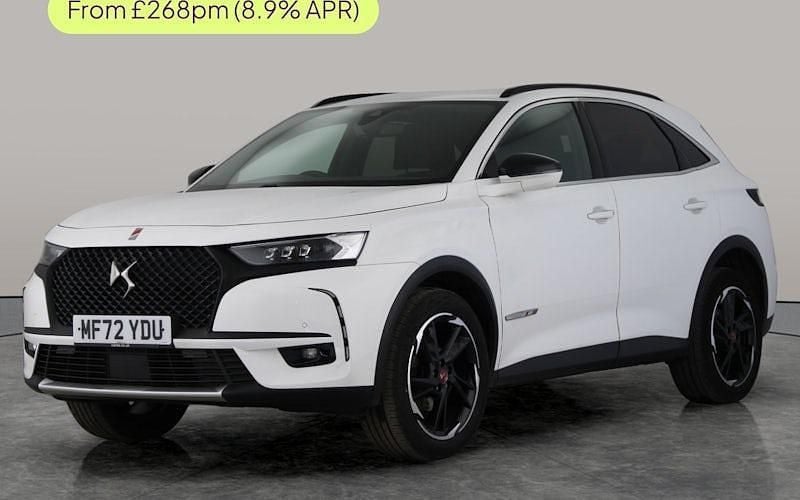 Used DS Automobiles DS7 Crossback Performance Line Plus 181 HP (133 kW) 2022 White SUV