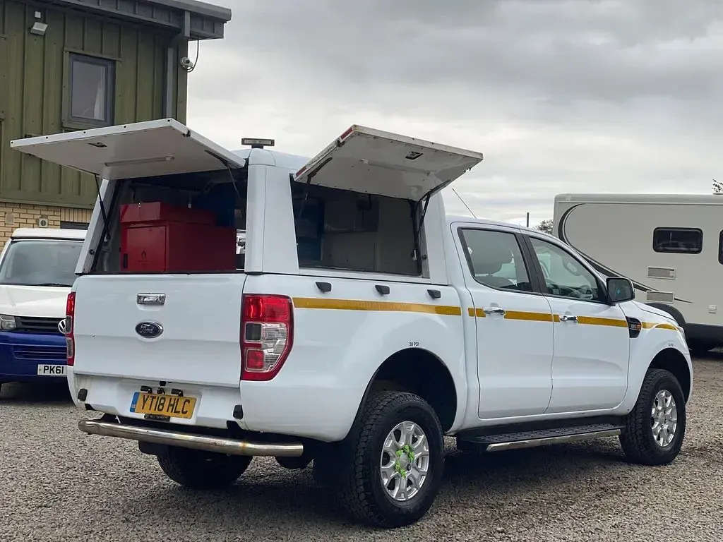 Used Ford Ranger XLT 2018 White Pickup