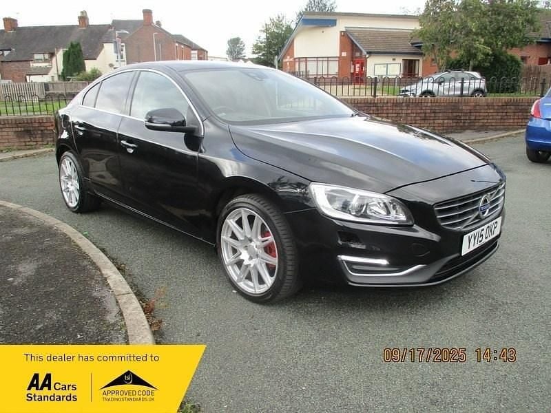 Used Volvo S60 SE Lux 115 HP (84 kW) 2015 Black Sedan